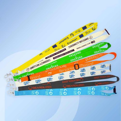 Tour de cou bio, lanyard ecologique