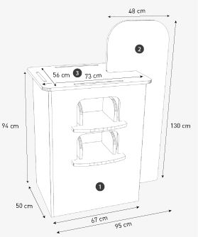 impression comptoir accueil carton mobilier