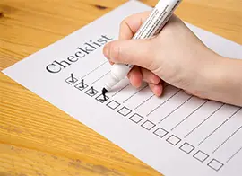 Checklist des éléments techniques à vérifier avant envoi des fichiers d'impression