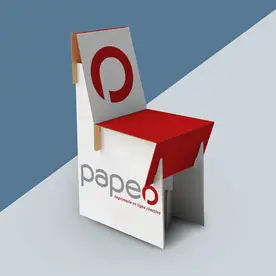 Mobilier en carton