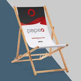 Chaise longue personnalisée
