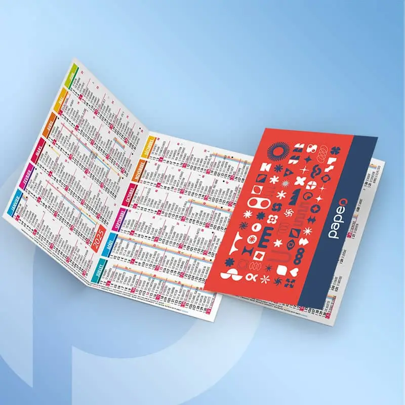 agenda de poche publicitaire