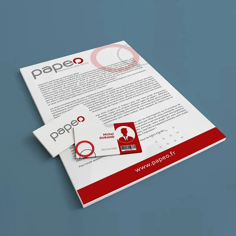 lettres cartes pvc innovantes