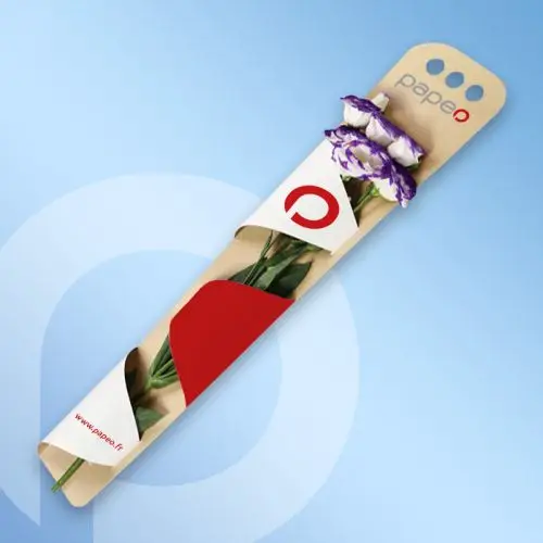 Boite pour fleurs personnalisable