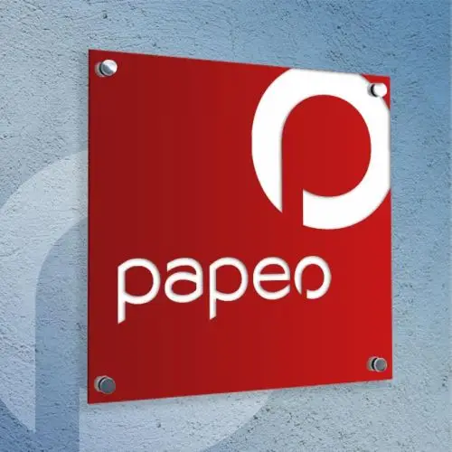 entretoise pour plaques gravées