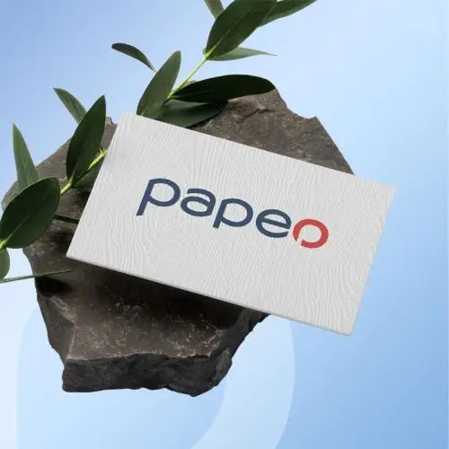 impression de cartes façon visite bois