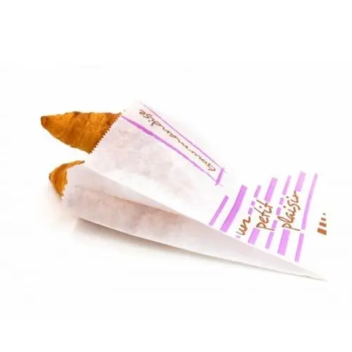 Sachet en papier pour viennoiserie