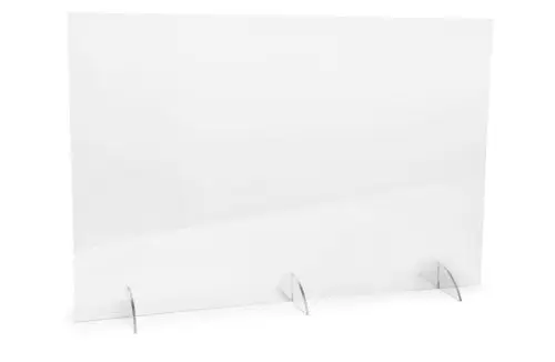 Protection de comptoir transparent