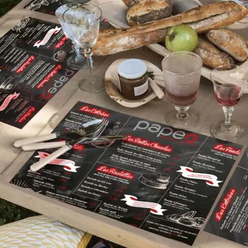 Set de table grand format