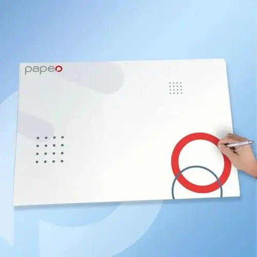 sous mains papier bloc pas cher