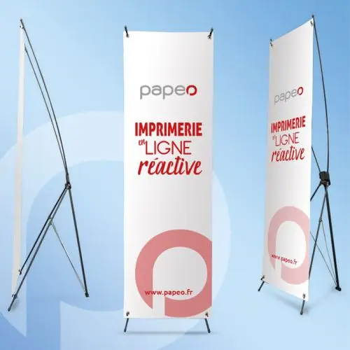 imprimerie X banner stands salons