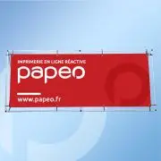 Barrière de séparation avec bâche