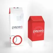 Boîte brique en carton