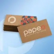 Carte de visite kraft