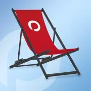 Chaise longue en aluminium