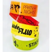 Bracelet de contrôle fluo