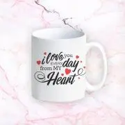 Tasse / Mug en céramique pour la Saint-Valentin