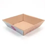 Plateau carré en carton