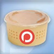 Bol carton pour salade et poke bowl