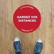 Autocollant de sécurité