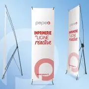 X banner