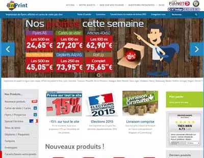 Promo 15% sur tous les imprimés sur www.papeo.fr
