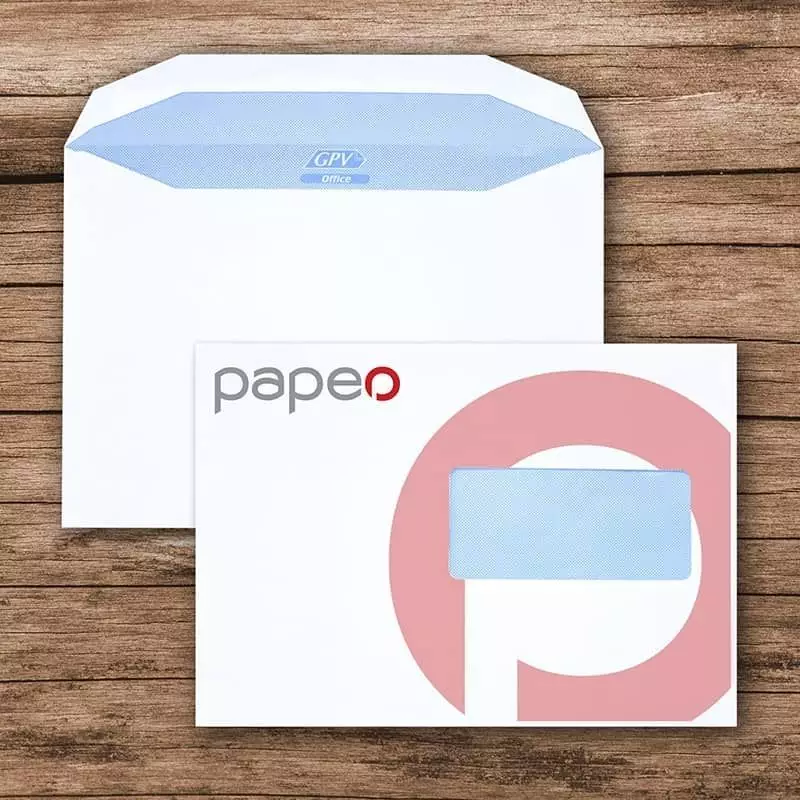 Enveloppes personnalisées : personnalisation et impression avec Papeo