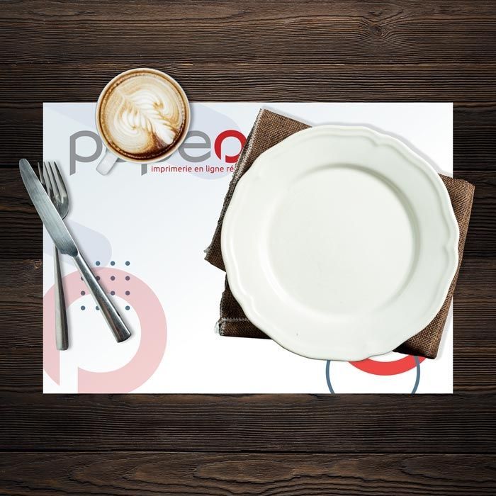 Set de table personnalisé : impression