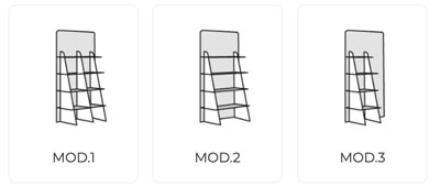 modèle de présentoir imprimé